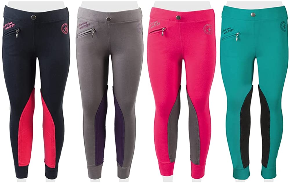 PFIFF 102603 Kinder Reithose Ella Stoff Besatz Reitleggings Mädchenreithose