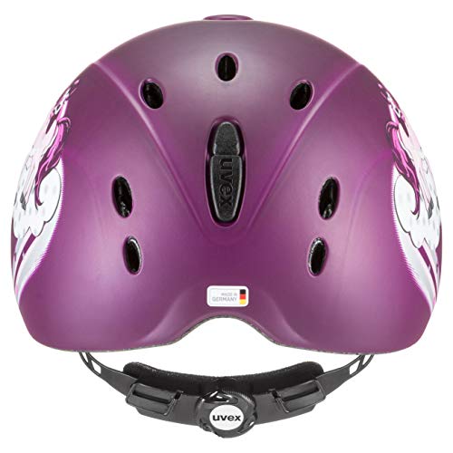 uvex Unisex Jugend, onyxx dekor Reithelm – Bild 3