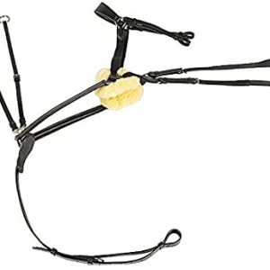 Cheval Vorderzeug 5 Punkte schwarz Brustblatt 5 Punkte