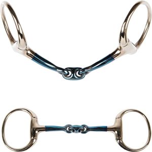 Harry´s Horse Olivenkopftrense Sweet Iron doppelt gebrochen 13mm, Größe:13.5