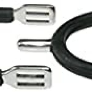 Arbo-Inox Sporen Reitsporen Pferdesporen Edelstahl mit Gummiüberzug für Damen und Herren