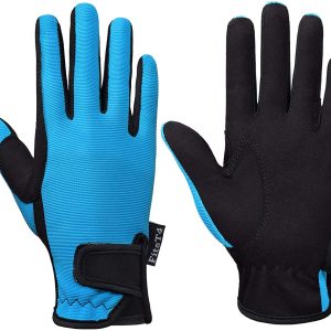 FitsT4 Grip Handschuhe Kinder Reithandschuhe Mädchen Jungen 5-14 Jahre für Reitsport, Radfahren, Gartenarbeit, in 3 Farben