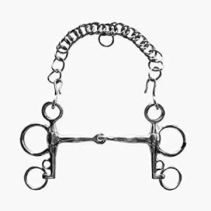 Lamicell Pelham Gebiss aus Edelstahl, 135 mm