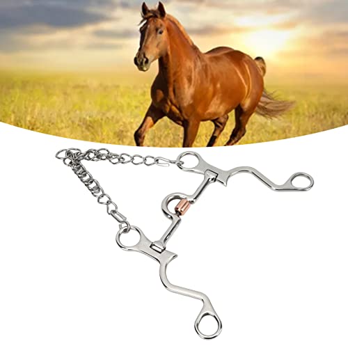 Pelham Horse Bit, Horse Bit Style für Reitleistungen zum Reiten(130MM) – Bild 4