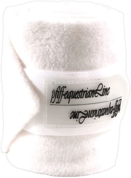 PFIFF Pferde Fleecebandage Polo, Tragetasche, 4 Stück, 300 x 13 cm
