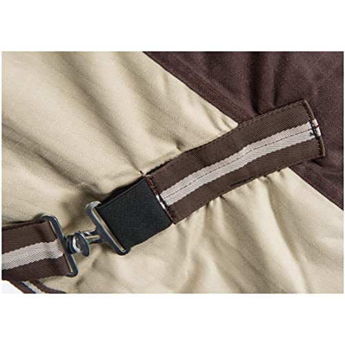 RL24 - Weidedecke Winterdecke 600D BASICLINE mit Nylonfutter, Polarfleecefutter oder Füllung in 100g, 200g, 300g – Bild 4