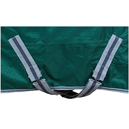 RL24 - Weidedecke Winterdecke Full Neck 600D BASICLINE mit Nylonfutter, Polarfleecefutter oder Füllung in 100g, 200g, 300g – Bild 3