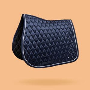 Schabracke 500 Strass Pony/Pferd beige/nougat