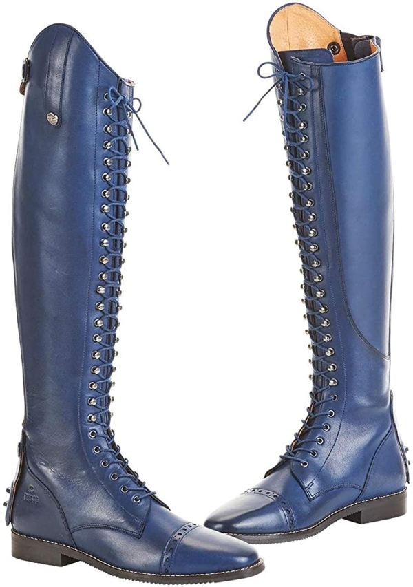 Busse Damen Reitstiefel Laval blau