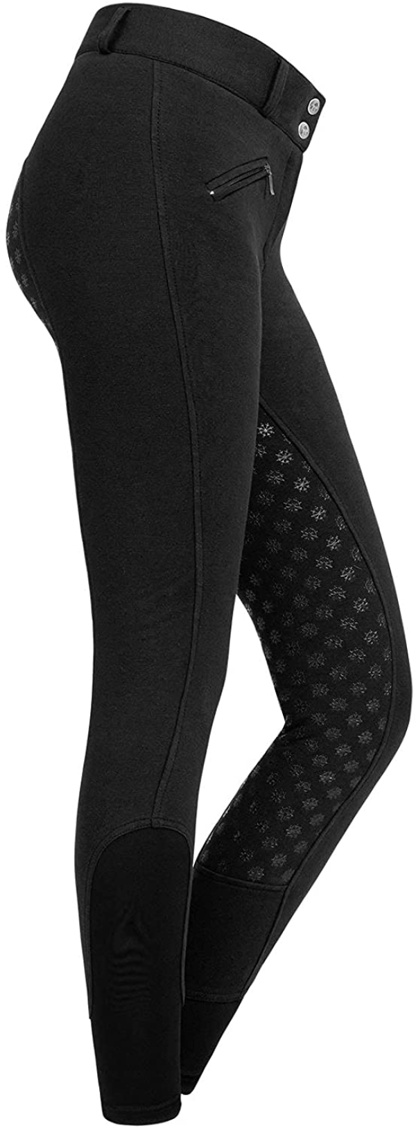 ELT Reithose Thermo Fun Sport Silikon High Waist, Damenreithose