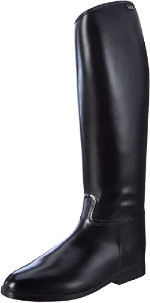 HKM Erwachsene 4512 Reitstiefel Herren Lang/Weit, Herrenreitstiefel, Elastikeinsatz
