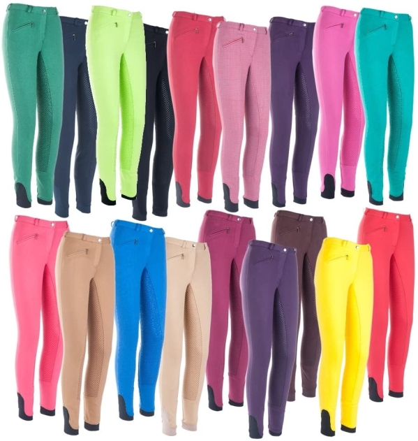 HKM – Kinder Reithose Silikon Vollbesatz Clara