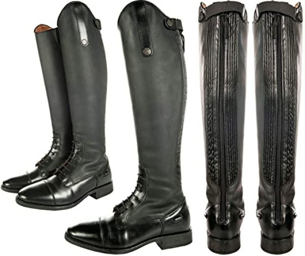 HKM Sevilla Reitstiefel 9100 Schwarz 46 Reitstiefel -Sevilla-, Standardlänge/-Weite9100