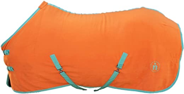 indira Abschwitzdecke pro_350g (145 cm, Orange 01 – Türkis 01)