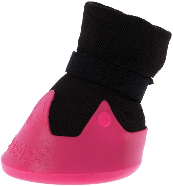 Kerbl Tubbease, Behandlungsschuh Pferdehufe, Hufverletzung Strahlfäule, Pink, S