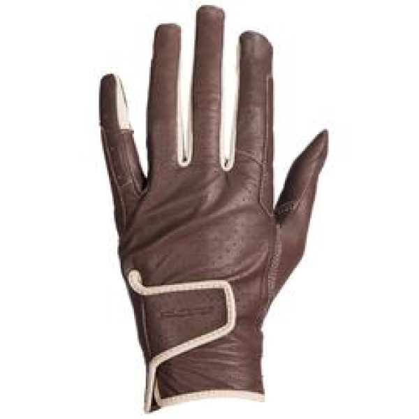 Reithandschuhe 900 Leder Damen