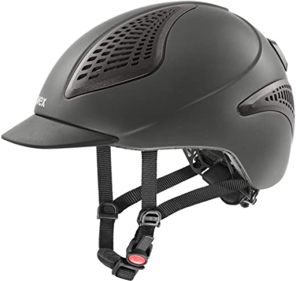 uvex Unisex – Erwachsene, exxential II LED Reithelm