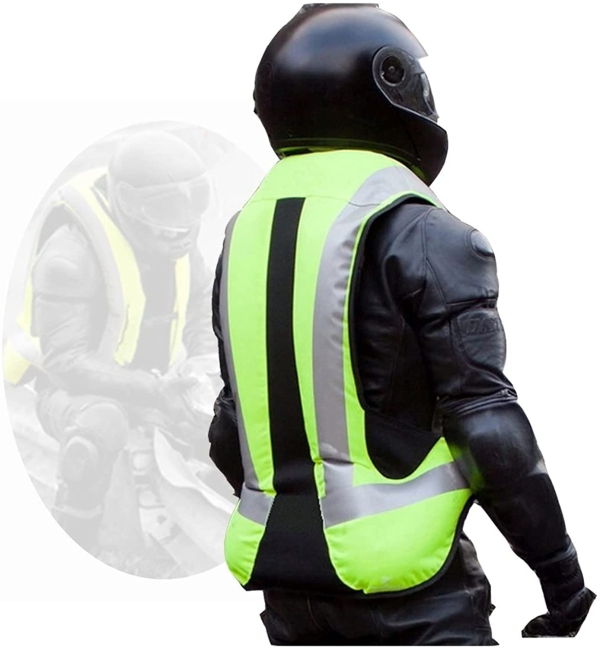 YXYECEIPENO Hohe Sichtbarkeit Airbag Weste Reiter Reiten Airbag Weste Wiederverwendbar, Leicht Zu Reinigen Männer Und Frauen Eignen Sich for Die…