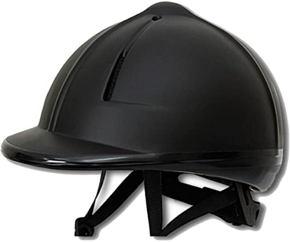 ZYJY Einstellbare Reiten Hut Schwarz Reithelm, Kinder Erwachsener Reithelm Sicherheitsreithelm CE-Zertifizierung 49-53cm